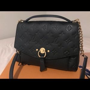 Louis vuitton blanche bb in noir